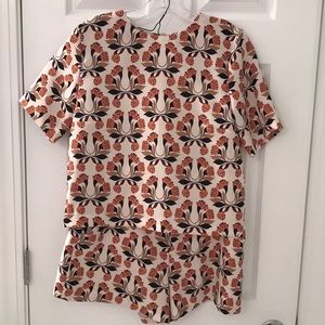 Zara fun top and short set